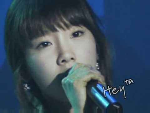 SNSD - Cyworld Digital Music Awards - If (Taeyeon Cam) [080317]