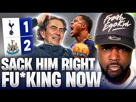 SACK HIM RIGHT FU*KING NOW! WE WILL BE RELEGATED🤬 Newcastle 2-1 Tottenham EXPRESSIONS EXPLOSIVE RANT