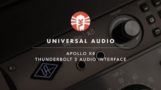 UNIVERSAL AUDIO Apollo X8 Heritage Edition (Rack/Mac/Win/TB3) - відео 1