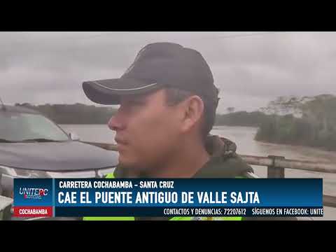 CAE PUENTE EN LA CARRETERA ANTIGUA COCHABAMBA - SANTA CRUZ