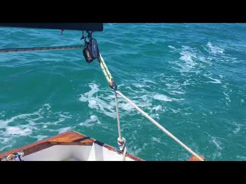 Mirror dinghy sailing
