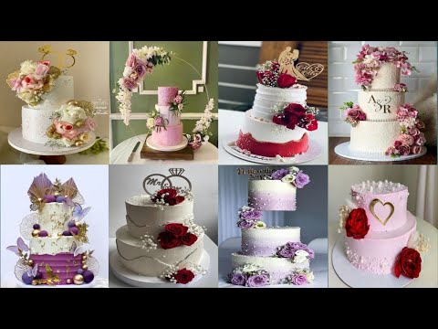 💍trendy engagement cakes design/amazing ring ceremony cakes design/Aesthetic engagement cakes design