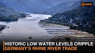 Germany Drought: Rhine River Hits Historic Low, Industry Faces Major Disruption