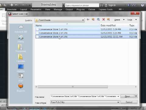 Point Clouds: Indexing Scan Files