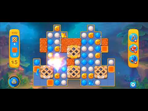 Fishdom Easy Level 9322 (with ingame lightning booster) @choraelmin