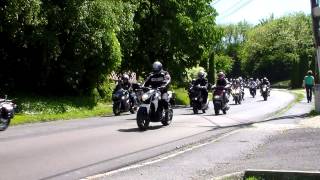 preview picture of video 'XII.Nemzetközi jótékonysági motoros találkozó 2014 Felvonulás'