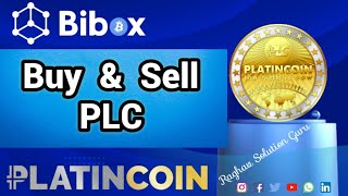 Platincoin Buy and sell Bibox Exchange ! How to withdrawal and Deposit Platincoin