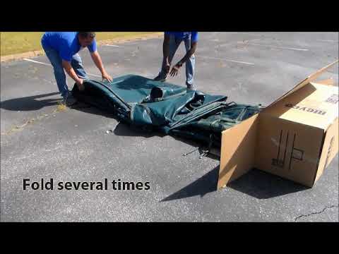 Folding and Storing Your Meyco Pool Cover