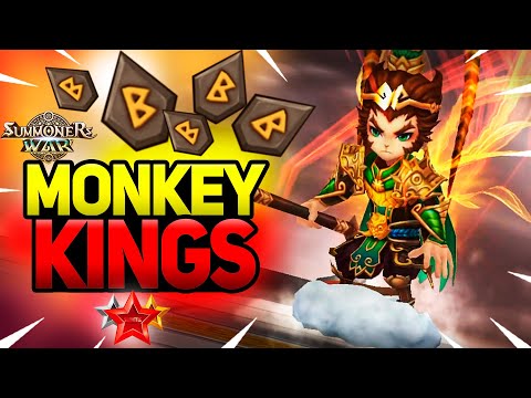 UNBREAKABLE G3 Team with VIO MONKEY KINGS - Summoners War