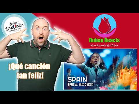 RUBEN REACTS TO Sandra Valero - Loviu - 🇪🇸 Spain - Official Music Video - Junior Eurovision 2023