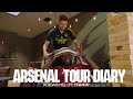 The Arsenal Tour Diary feat Frimmy | Training, Ramsdale Cam & facing Jorginho at Jenga! | adidas HQ