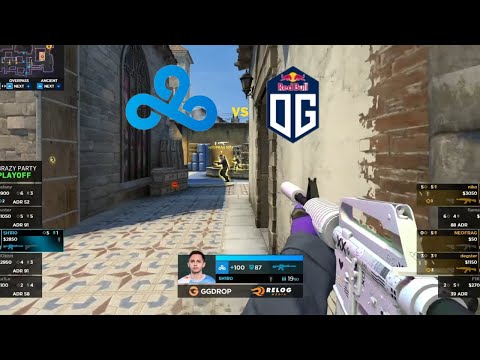 Cloud9 vs OG - CRAZY SEMI FINAL! - HIGHLIGHTS - Brazy Party 2023 CSGO