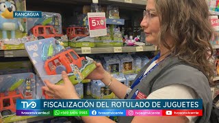 Seremi de Salud de O’Higgins fiscaliza venta de juguetes previo a Navidad en el centro de Rancagua