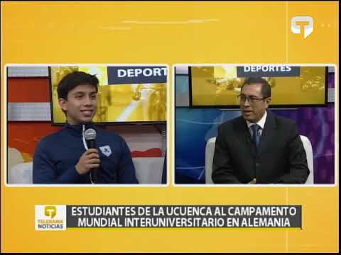 Estudiantes de la Ucuenca al campamento mundial interuniversitario en Alemania