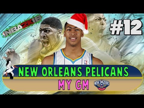 NBA 2K16 New Orleans Pelicans MY GM Ep. #12 - The Christmas Curse!