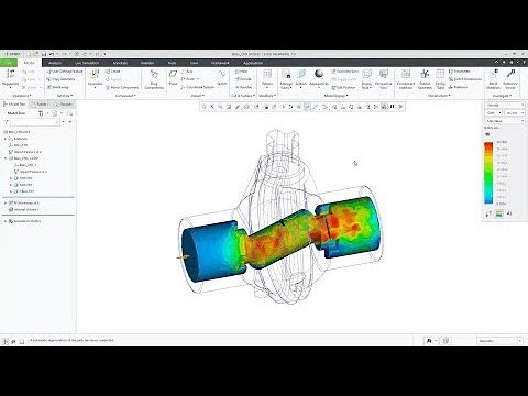 Creo Simulation Live: Fluid Flow Analysis