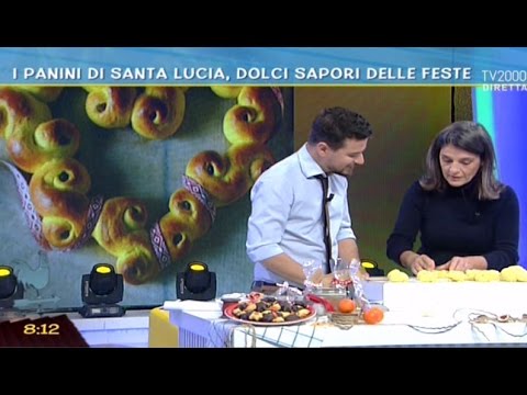 I panini di Santa Lucia, dolci sapori delle feste