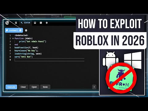 How to EXPLOIT Roblox in 2026 (FREE & NO KEY) — PC + Mobile Executor Tutorial