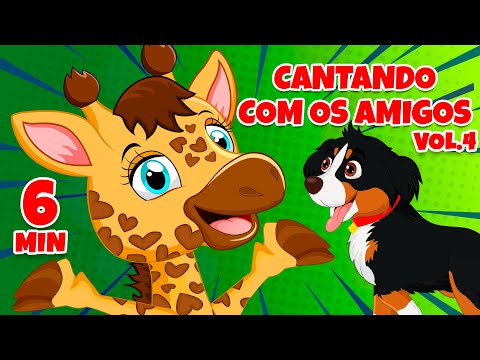Cantando com os Amigos Vol. 4 - Giramille 6 min | Desenho Animado Musical
