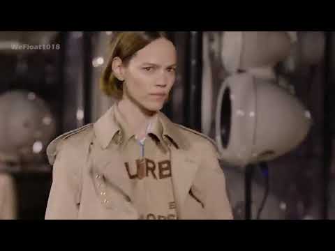 Burberry Spring Summer 2020 | Freja Beha Erichsen(cut)