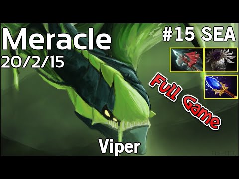 Meracle [WG] Viper - Dota 2 Full Game