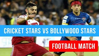Indian Cricket team vs Indian Bollywood team football match full Video