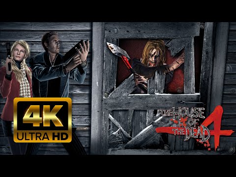 The House of the Dead 4 (ARCADE) [3840 x 2160 ULTRA HD 4K 60FPS] TEKNOPARROT LOADER PC