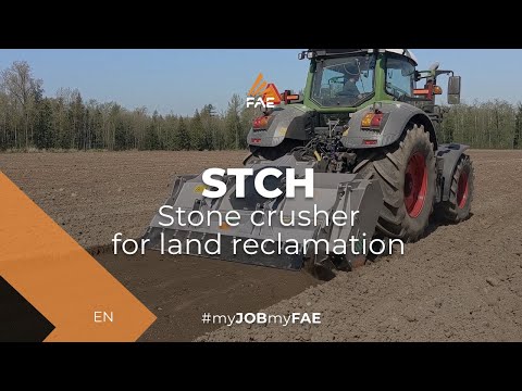 FAE STCH 250 - O britador de pedra de alto desempenho fazendo recuperação de terras no Canadá