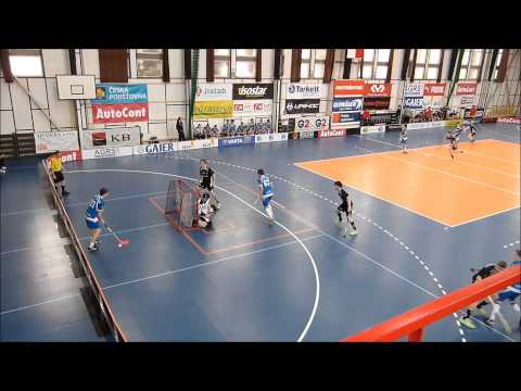 G2 Liga juniorů, 17 kolo, 26 1 2014, 1. třetina, Tatran OMLUX Střešovice Snipers Třebíč, 10 7