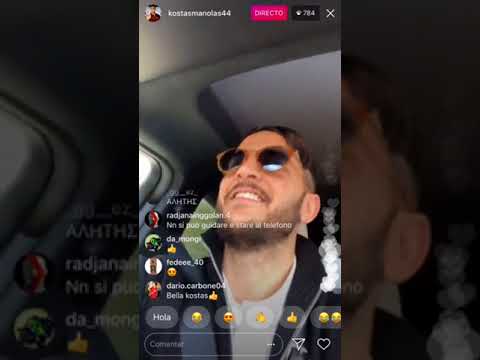 Instagram Direct - Manolas in macchina (28/03/2018)