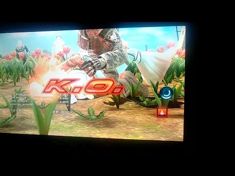 Tekken Tag Tournament 2 Dragunov Tackle Punches on Angel Ko Ryona