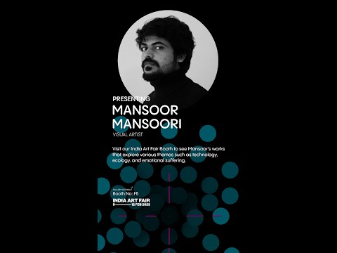 Presenting- Mansoor Mansoori I @Gallerydotwalk at India Art Fair 2023