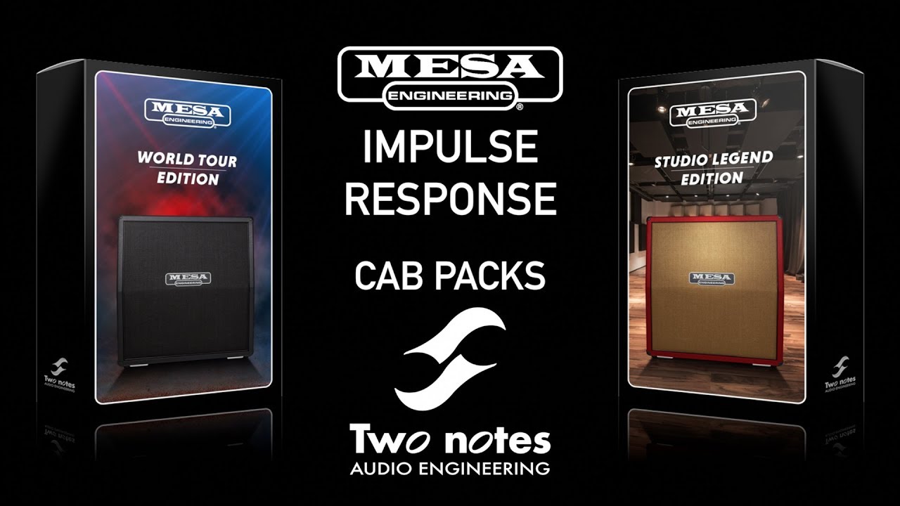 MESA/Boogie Official Impulse Response Two Notes IR Cab Packs - YouTube