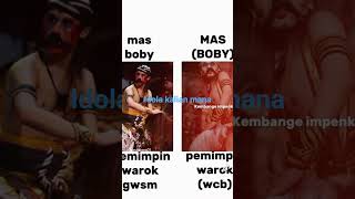 Download lagu mas boby wcb vs mas boby gwsm sama pemain warok #jaranan mp3