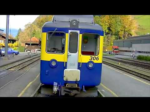 Cab ride train Lauterbrunnen- Interlaken