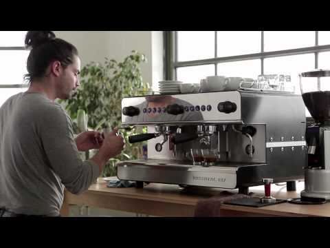 Double Group Iberital Coffee Machine