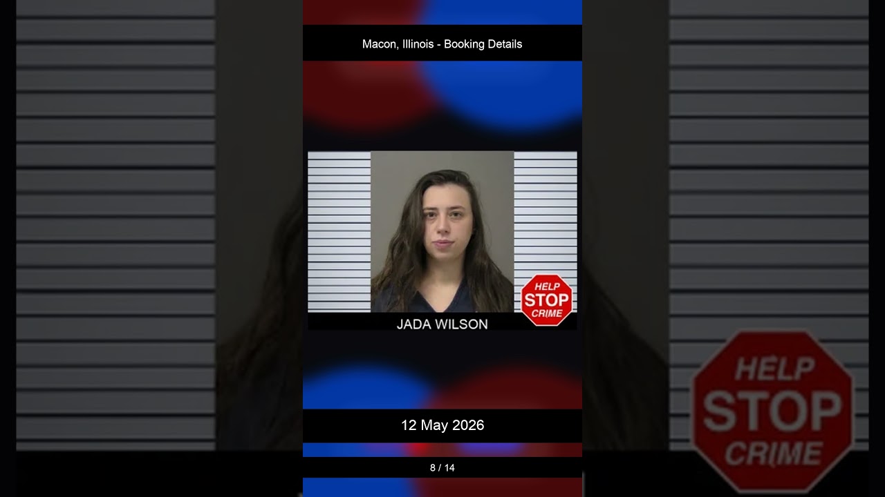 Macon County, Illinois Booking Records — May 12, 2026