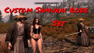 Сет монаха Синто TES V Skyrim (роба) mod by ChristianLuger