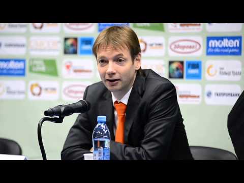 Tango Bourges basket vs UMMC Ekaterinburg, post game, 08.04.2014.