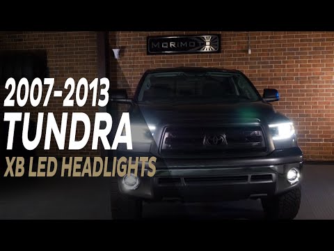 THE BEST LED Headlights for your 2007-2013 Toyota Tundra! Morimoto XB LED Housings