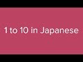 Count From 1 To 10 In Japanese