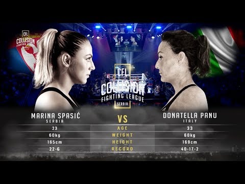 CFL- Marina Spasic vs Donatella Panu HD