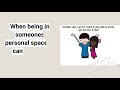 Personal Space || Social Story