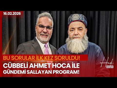 Gündeme damga vuracak program! Cübbeli Ahmet Hoca ile kaçırılmayacak sohbet