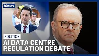 AI Power Battle Erupts As Albanese Prepares To Override States | 10 News