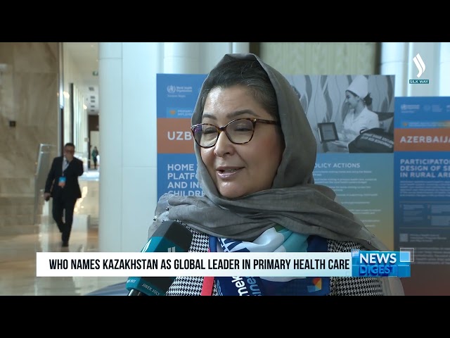 WHO names Kazakhstan as global leader in primary health care