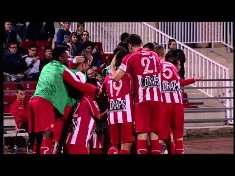 La Liga | Gol de Luso (2-0) en el Girona FC - Recreativo de Huelva | 14-10-2012 | J9