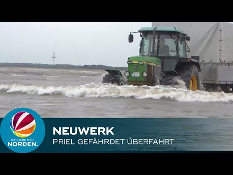 Insel Neuwerk: Priel bedroht Überfahrt