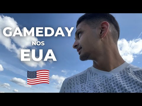 BASTIDORES de um DIA DE JOGO nos EUA 🇺🇸 | Vlog
