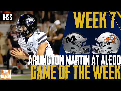 Arlington Martin Ends Aledo's 19-Year District Win Streak in Road Upset